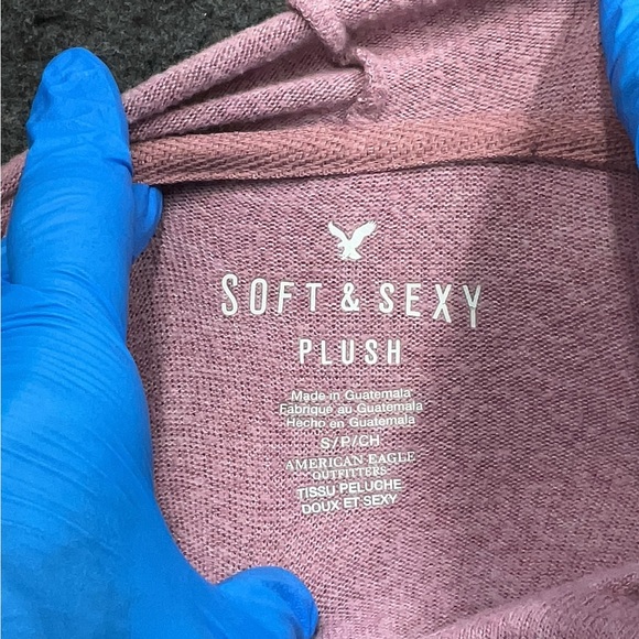 American Eagle Outfitters Mauve Hoodie - Picture 3 of 5